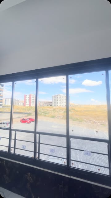 Tamamlanmış balkon camlama uygulaması